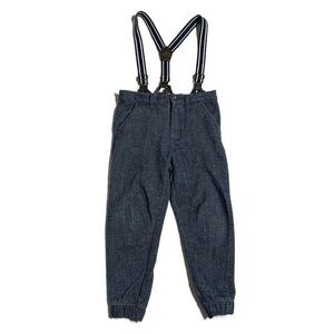 JOE fresh boy’s 5Y herringbone pants with suspenders